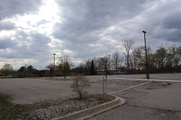 Fenton Cinema - April 2021 Now An Empty Lot